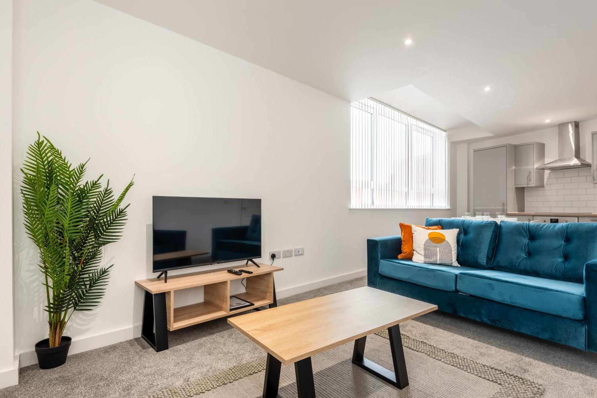 Lovely 1 Bedroom Apartment In Central Rotherham Eksteriør bilde